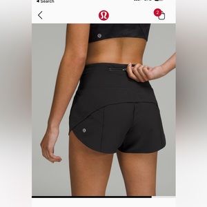 Lululemon speed up shorts